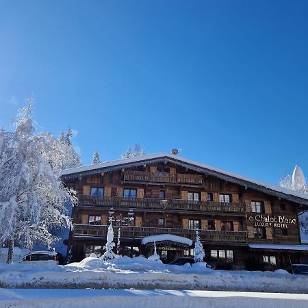 Le Chalet Blanc Megève Екстериор снимка