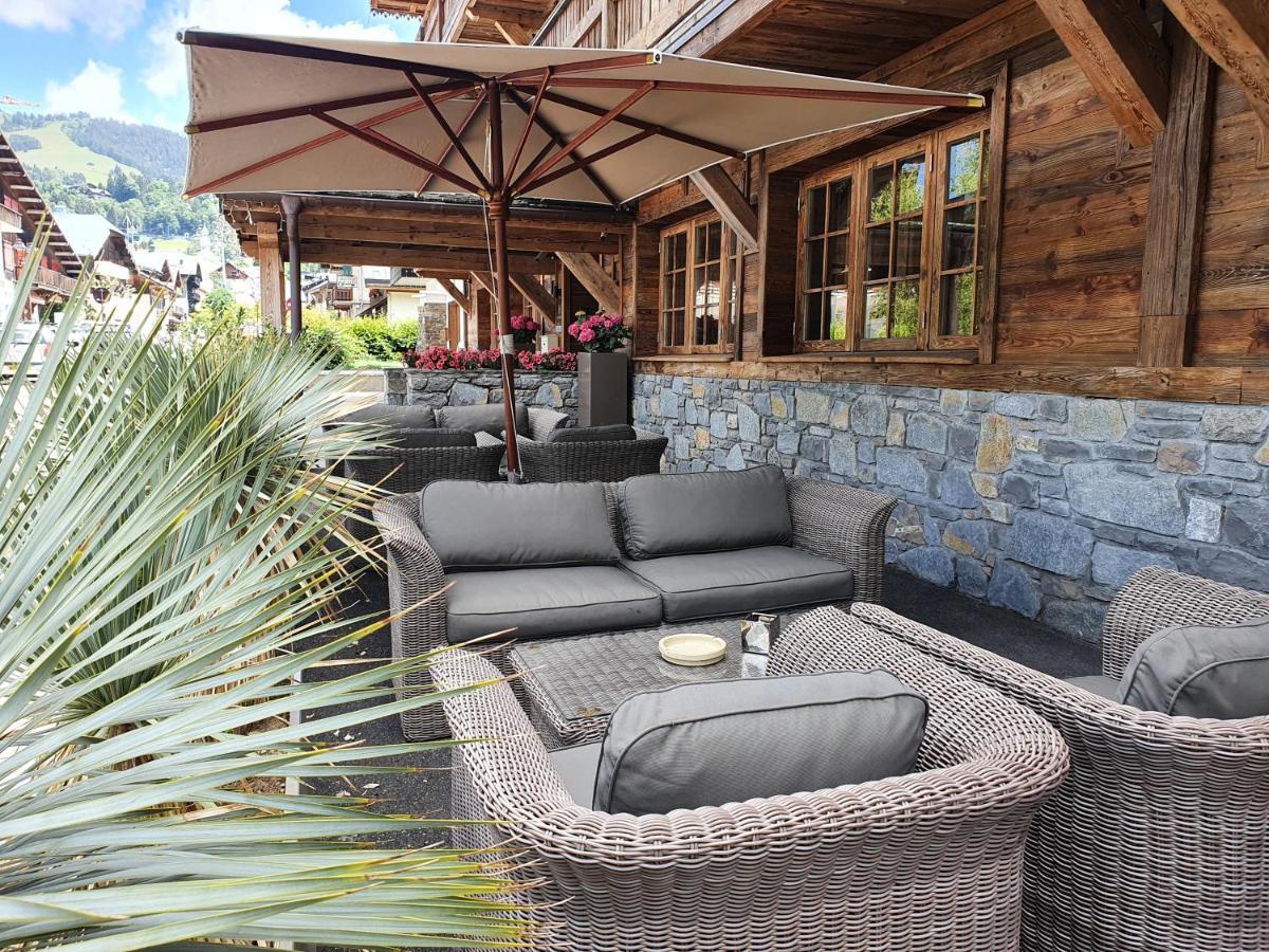 Le Chalet Blanc Megève Екстериор снимка