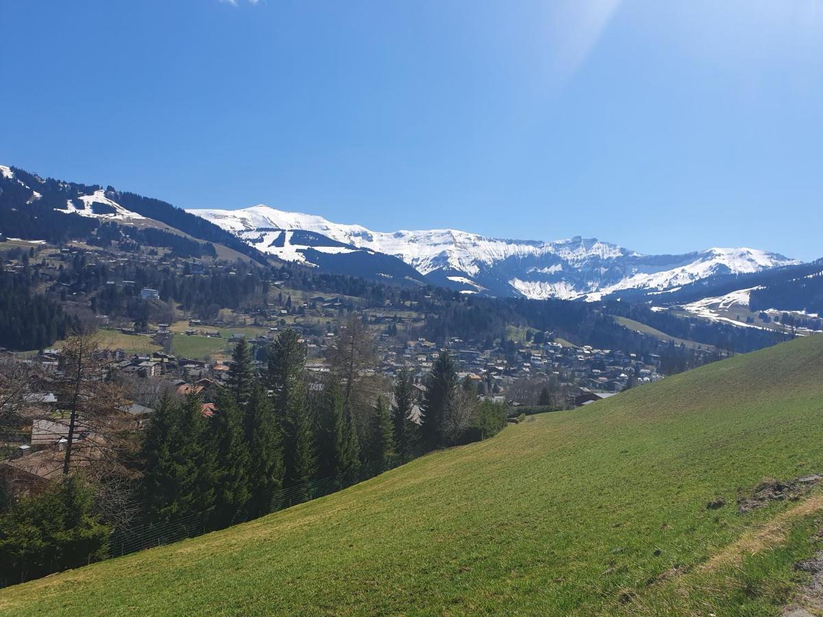 Le Chalet Blanc Megève Екстериор снимка