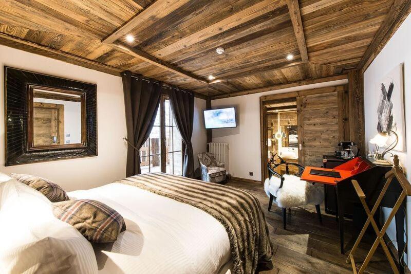 Le Chalet Blanc Megève Екстериор снимка