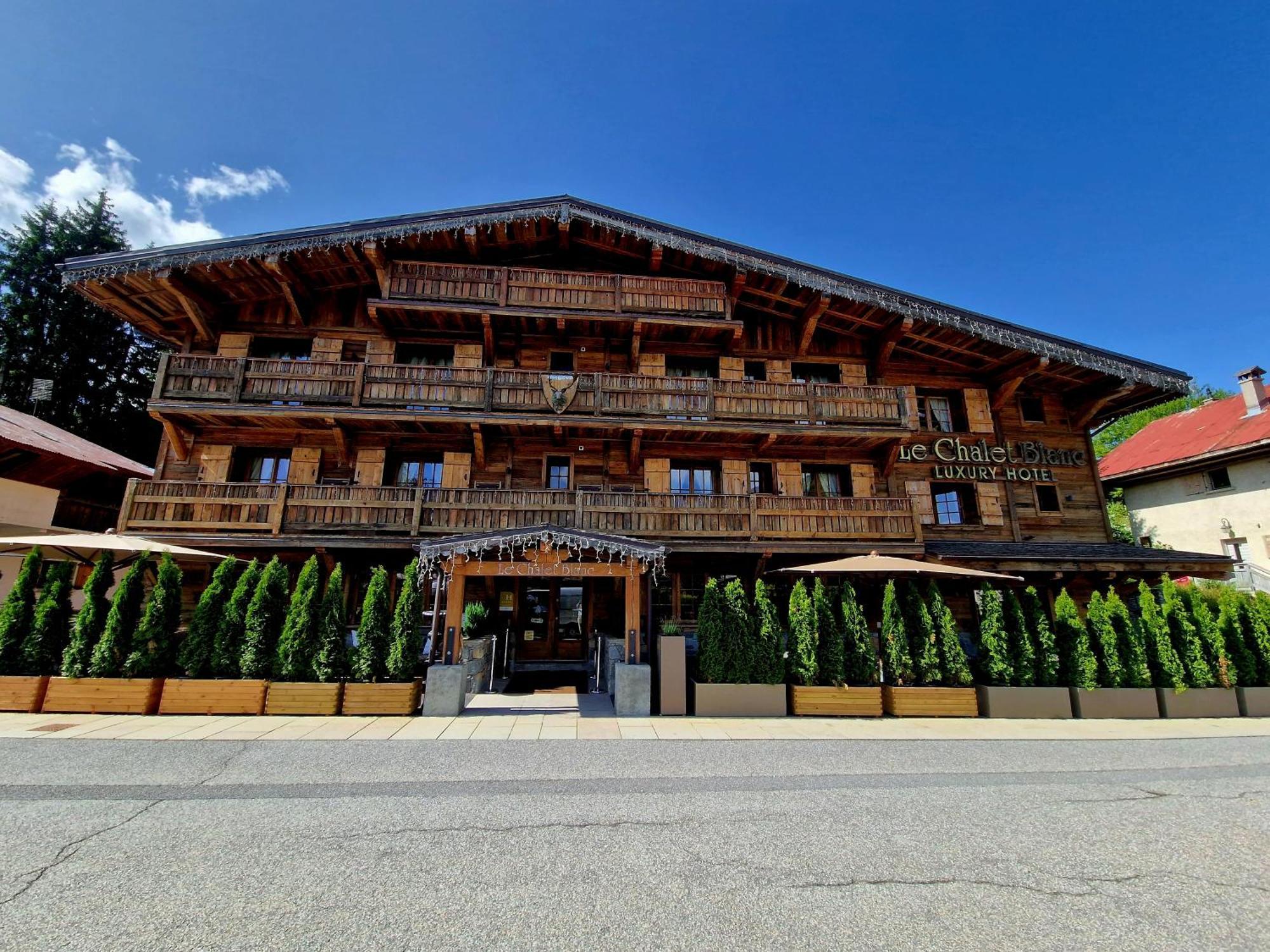 Le Chalet Blanc Megève Екстериор снимка