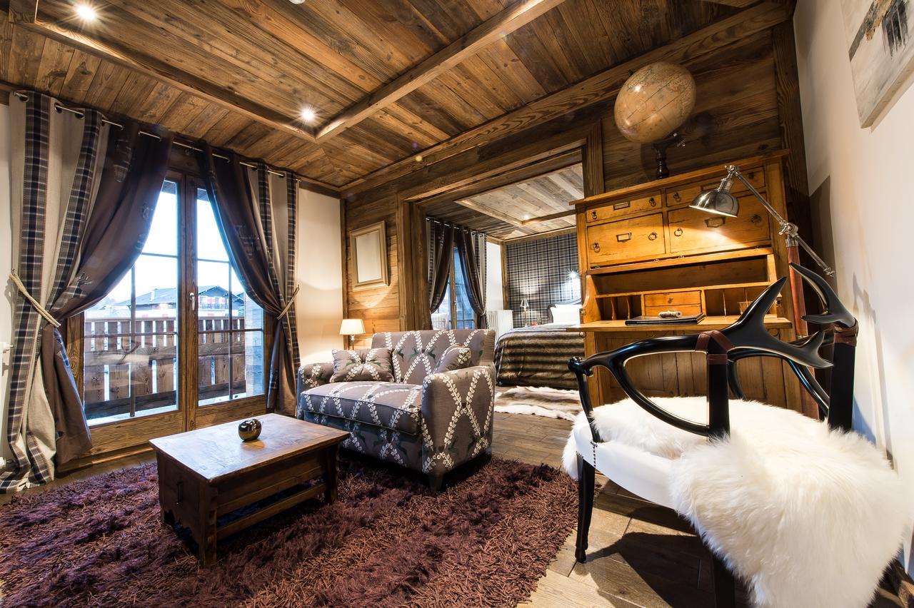 Le Chalet Blanc Megève Екстериор снимка