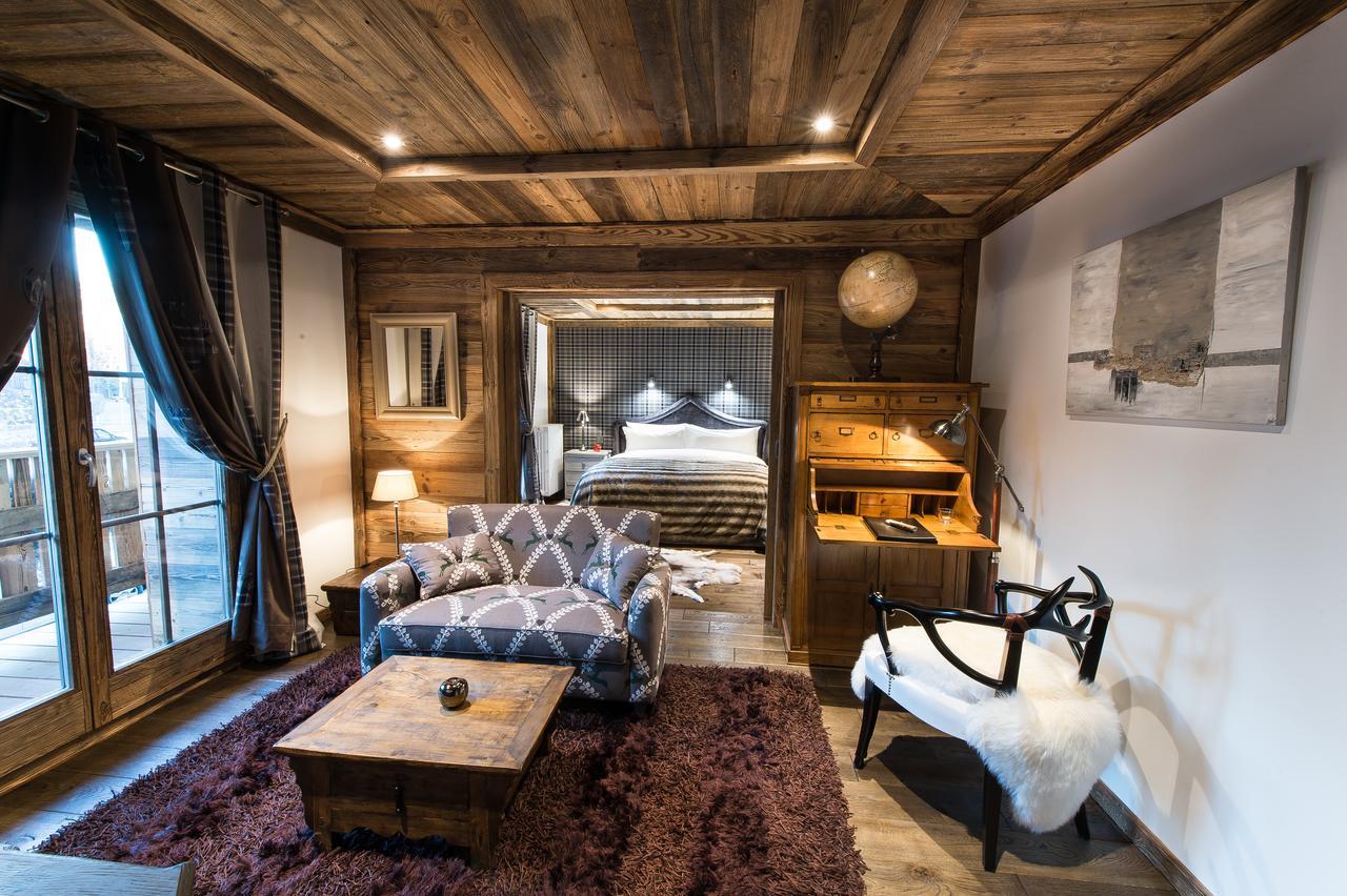 Le Chalet Blanc Megève Екстериор снимка