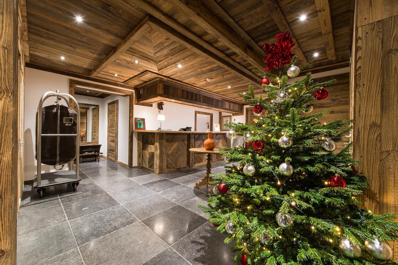 Le Chalet Blanc Megève Екстериор снимка
