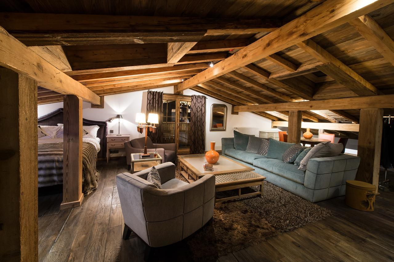 Le Chalet Blanc Megève Екстериор снимка