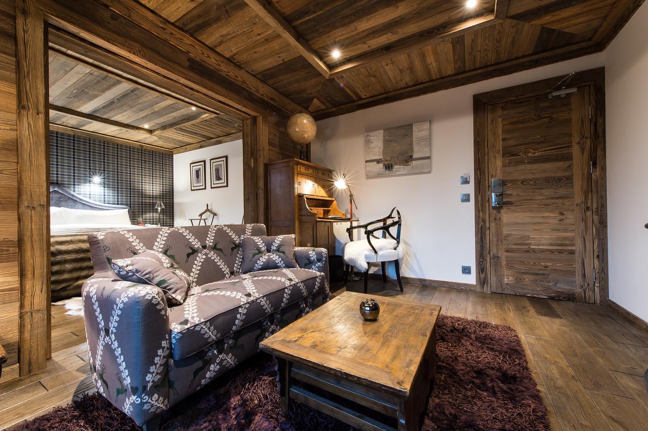Le Chalet Blanc Megève Екстериор снимка