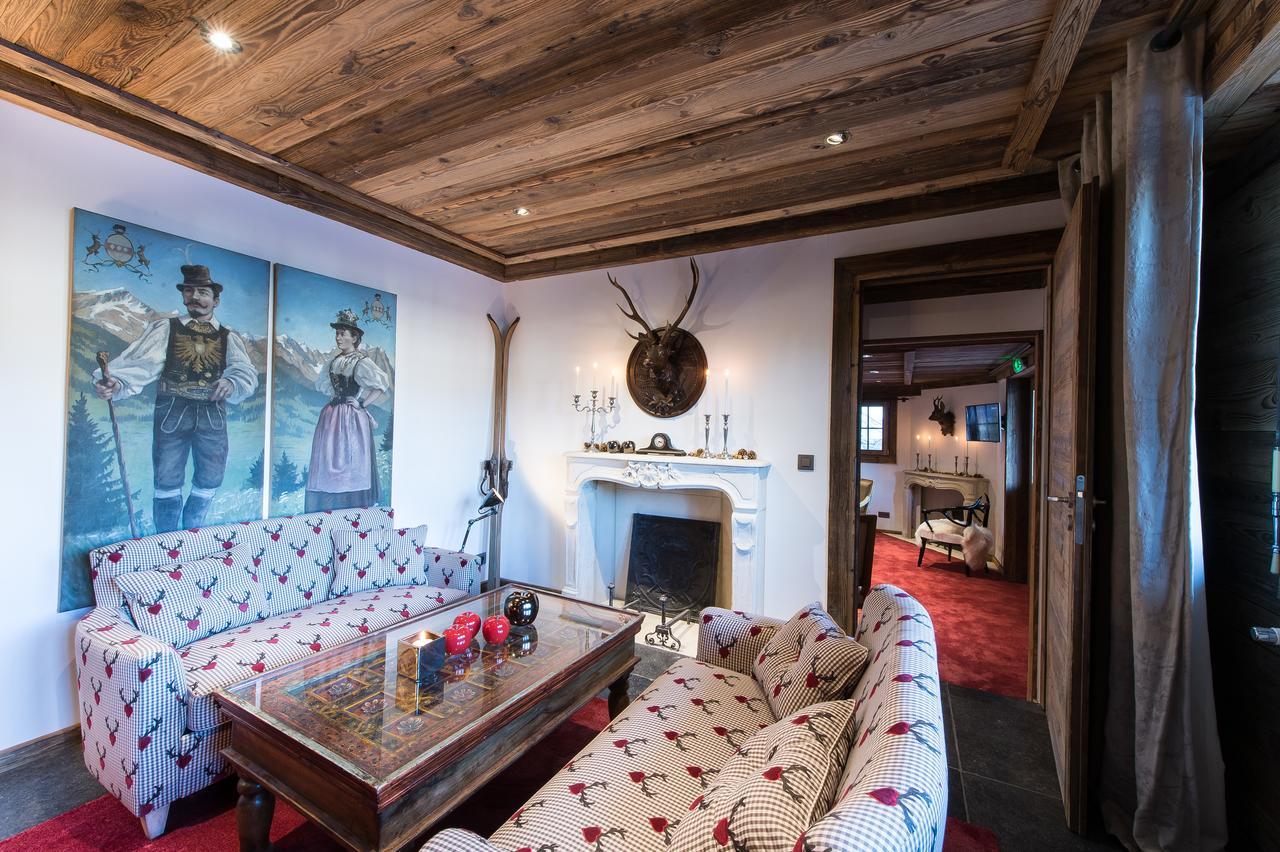 Le Chalet Blanc Megève Екстериор снимка