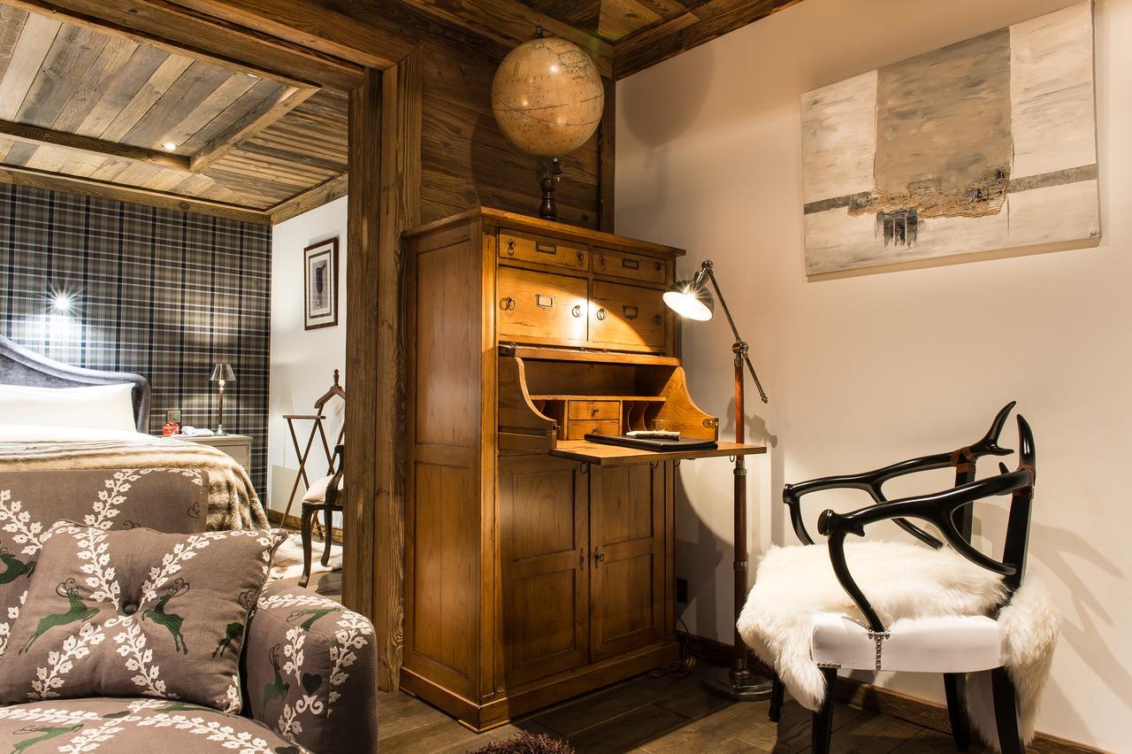Le Chalet Blanc Megève Екстериор снимка