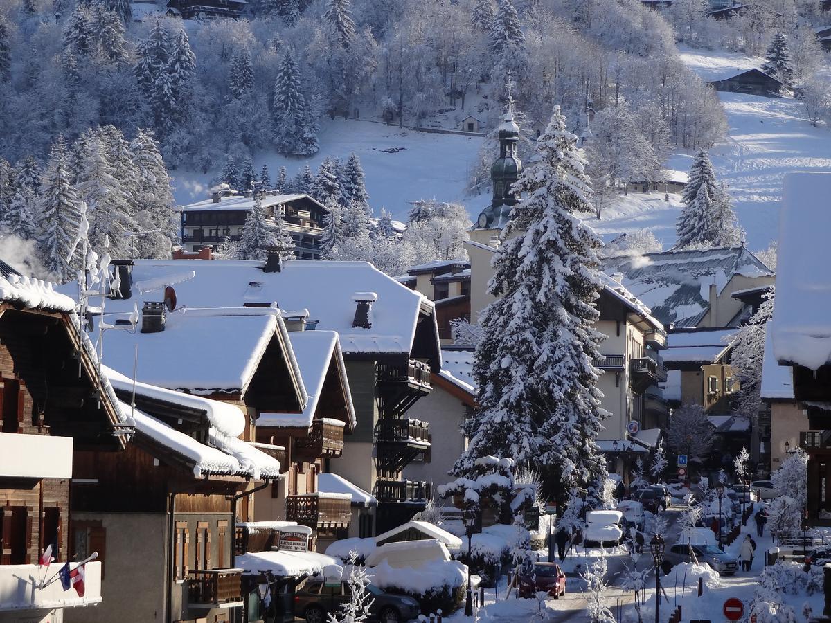 Le Chalet Blanc Megève Екстериор снимка